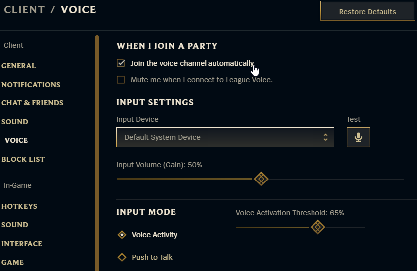 riot games league of legends config input.ini